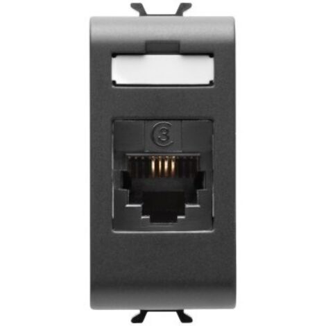 Connettore Telefonico Rj11 In-Out 1M N. ( GEWISS cod. GW12402 )