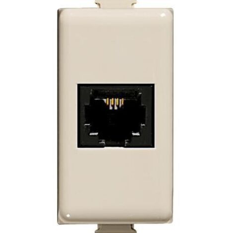Connettore Telefonico Rj11A Morsetto Matix Magic ( BTICINO cod. A5982 )