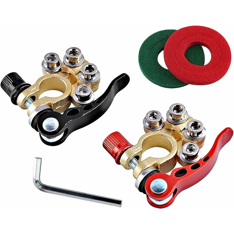 Connettore terminale batteria Way, 2 piastre in