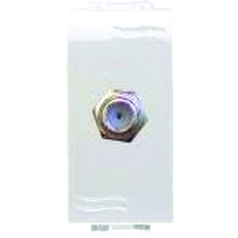 Connettore tv/sat aqua - ø mm.9,5 (7658.f)