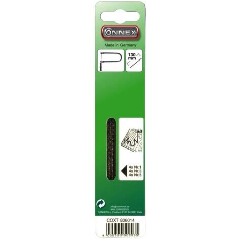 CONNEX - 12 LAME DI RICAMBIO ZARSA PER TRAFORO