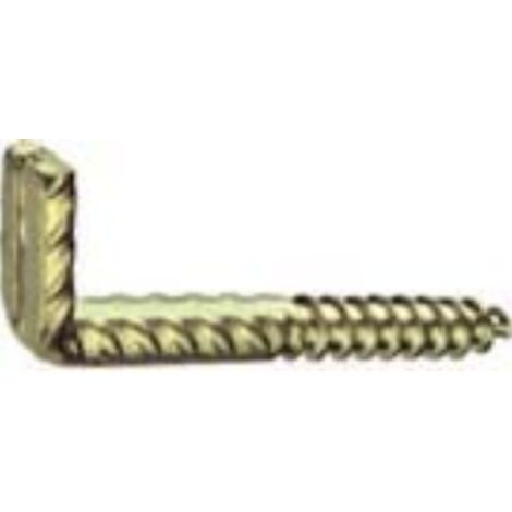CONNEX - 2 CANCANI PER LEGNO OTTONATI 5,2X50