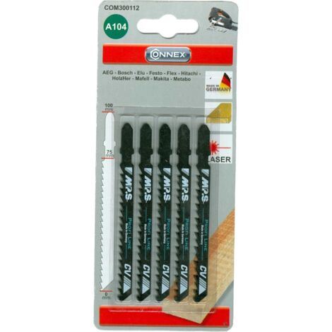 CONNEX - 5 LAME PER SEGHETTO ALTERNATIVOPER LEGNO 100MM