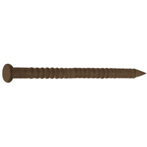CONNEX - 60 GR DI CHIODI ZIGRINATI MARRONI SCURI 1,8X38MM