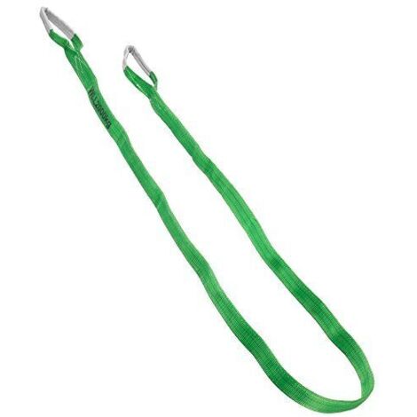 Connex B34443 Sangles de levage en polyester Test sécurité 4&nbsp;m x 60&nbsp;mm