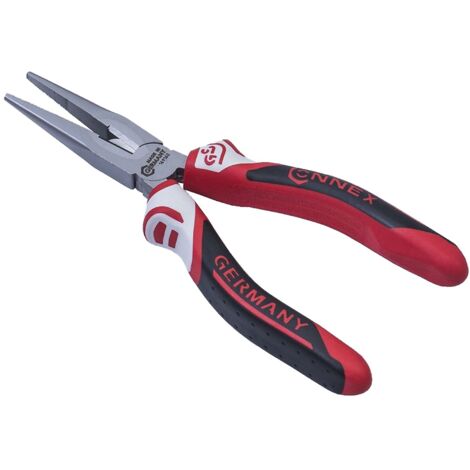 Connex COXT175160 - Pinza Becchi Semitondi Curvi, 160 mm, in Acciaio Speciale per Utilizzo Professionale, Impugnatura Ergonomica con Rivestimento Premium in Tre Componenti