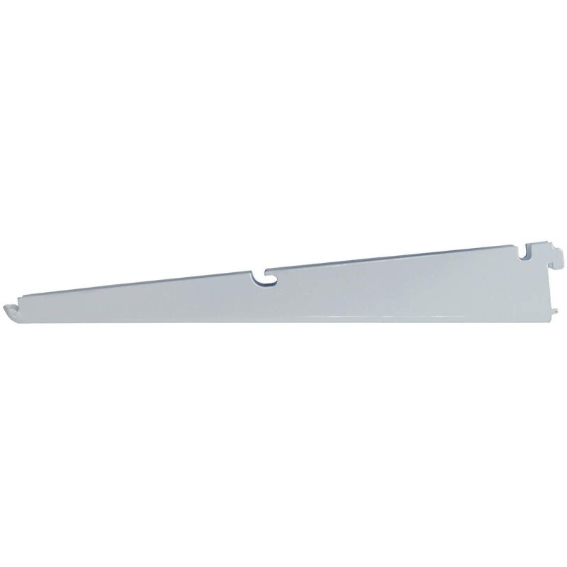 DY280194 - staffa per mensola colore argento 320mm - Connex