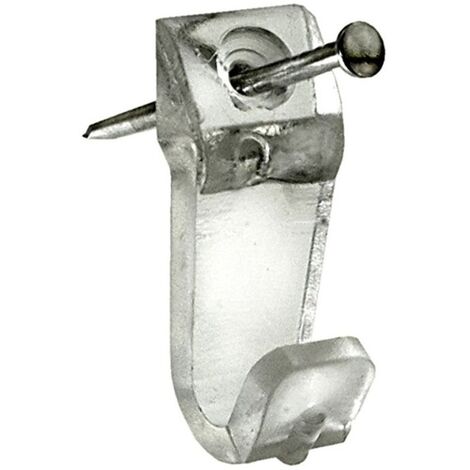 CONNEX - GANCI AD X IN PLASTIFICATI CON CHIODINI PZ.4