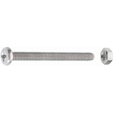 Connex Gewindeschrauben M4 x 10 mm PH 2 - 20 Stk. Maschinenschrauben