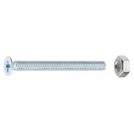 Connex Gewindeschrauben M5 x 20 mm PH 2 - 65 Stk. Gewindeschrauben