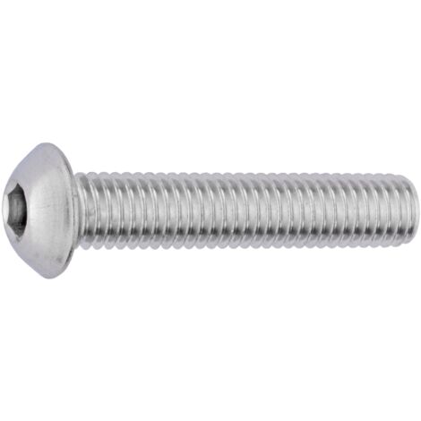 Connex Gewindeschrauben M8 x 40 mm Sechskant Linsenkopf - 4 Stk. Gewindestangen