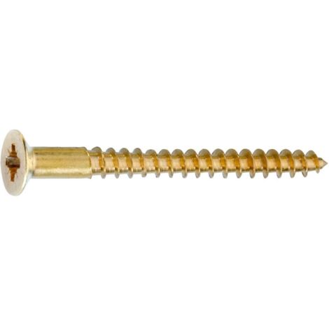 Connex Holzschrauben 3.0 x 25 mm PZ 1 Linsensenkkopf - 30 Stk. Holzschrauben