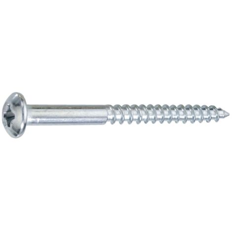 Connex Holzschrauben 3.5 x 16 mm PZ 2 Rundkopf - 30 Stk. Holzschrauben