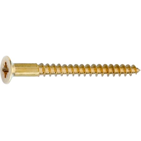 Connex Holzschrauben 3.5 x 16 mm PZ 2 Senkkopf - 20 Stk. Holzschrauben