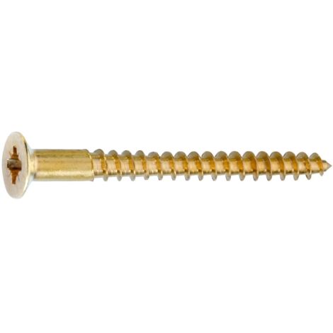 Connex Holzschrauben 3.5 x 30 mm PZ 2 Senkkopf - 20 Stk. Holzschrauben