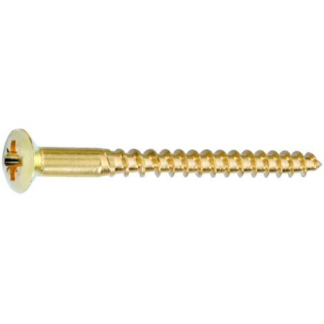 Connex Holzschrauben 4.5 x 35 mm PZ 2 Linsensenkkopf - 12 Stk. Holzschrauben