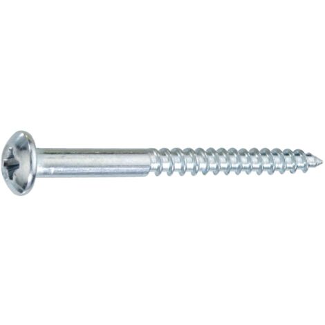 Connex Holzschrauben 4.5 x 35 mm PZ 2 Rundkopf - 12 Stk. Holzschrauben