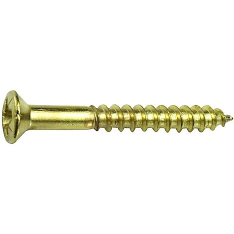 Connex Holzschrauben 4.5 x 40 mm PZ 2 Linsensenkkopf - 12Stk. Holzschrauben