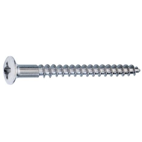 Connex Holzschrauben 4.5 x 45 mm PZ 2 Linsensenkkopf - 12 Stk. Holzschrauben