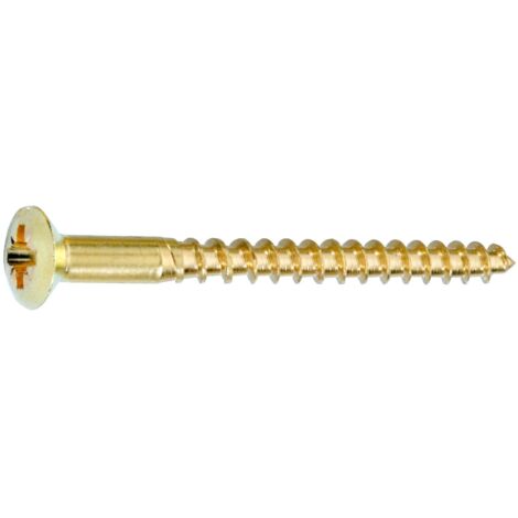 Connex Holzschrauben 5.0 x 40 mm PZ 2 Linsensenkkopf - 8 Stk. Holzschrauben
