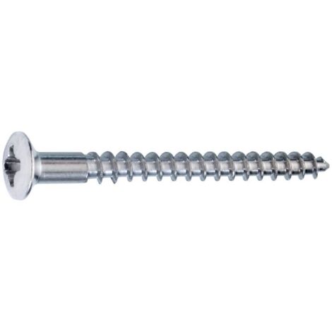 Connex Holzschrauben 5.0 x 40 mm PZ 2 Linsensenkkopf - 8 Stk. Holzschrauben