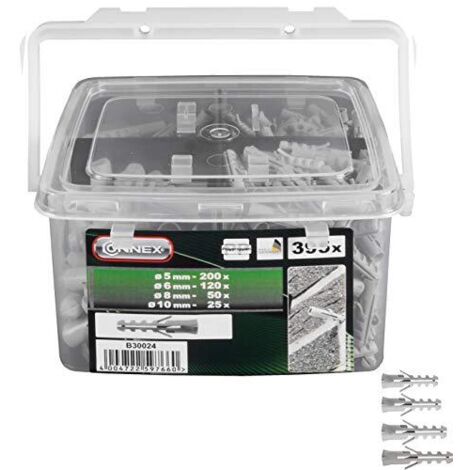 CONNEX-MASIDEF - SECCHIELLO CON 400 TASSELLI ASSORTITI