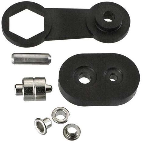 CONNEX - OCCHIOLI OTTONE NICHELATO 5 MM.- 50 PZ.
