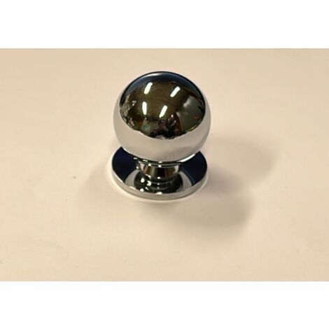 CONNEX - POMOLO A SFERA OTTONE CROMATO DIAMETRO 30MM