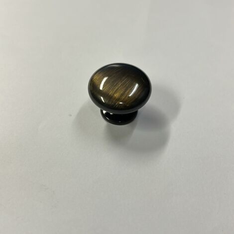CONNEX - POMOLO OTTONE BRONZO GRAFFIATODIAMETRO 25MM