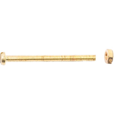 Connex Radioschrauben M2 x 25 mm Schlitz - 20 Stk. Radioschrauben