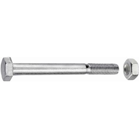 Connex Sechskantschrauben M10 x 100 mm - 6 Stück Edelstahl Maschinenschrauben