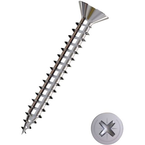 Connex Universalschrauben 4.0 x 30 mm PZ 2 Senkkopf - 500 Stk. Holzschrauben