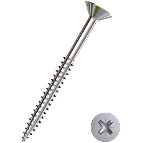 Connex Universalschrauben 4.0 x 50 mm PZ 2 Senkkopf - 200 Stk. Holzschrauben