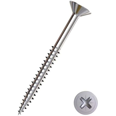Connex Universalschrauben 5.0 x 70 mm PZ 2 Senkkopf - 100 Stk. Holzschrauben