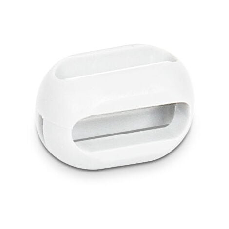 Connexion pour chainette à boule recoupée ø4mm - Lot de 4 - Blanche