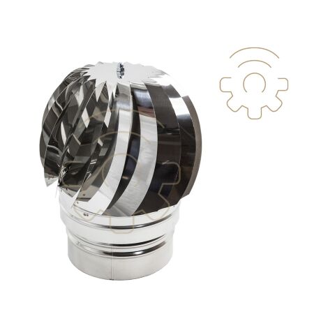 connexion ronde en acier inoxydable de cheminA e tournante CheminA e de 10 cm