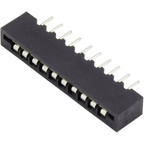 Connfly Buchsengehäuse-Platine Polzahl Gesamt 7 Rastermaß: 2.54 mm DS1020-07ST1D 1 St.