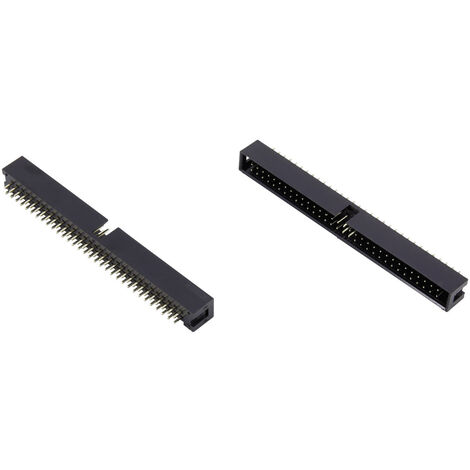 Connfly DS1013-50SSIB1-B-0 Pfosten-Steckverbinder Rastermaß: 2.54 mm Polzahl Gesamt: 50 Anzahl Reih