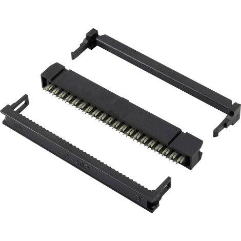 Connfly DS1016-34MA2BB Pfosten-Steckverbinder mit Zugentlastung Rastermaß: 2.54 mm Polzahl Gesamt: 3