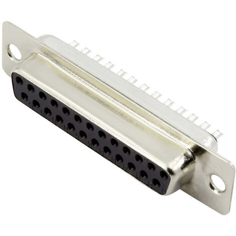 Connfly DS1033-25FBNSISS-CT D-SUB Buchse 180 ° Polzahl: 25 Löten 1 St.
