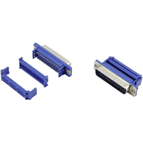 Connfly DS1036-15MPU2PX-YT D-SUB Stecker 180 ° Polzahl: 15 Schneid-Klemm 1 St.