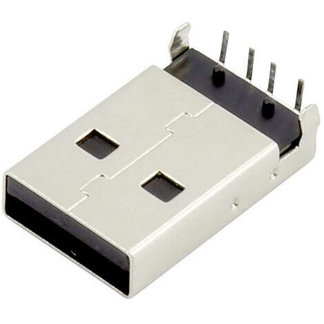 Connfly DS1097-BN0 Mâle USB type A embase mâle horizontale Contenu: 1 pc(s) Y079501