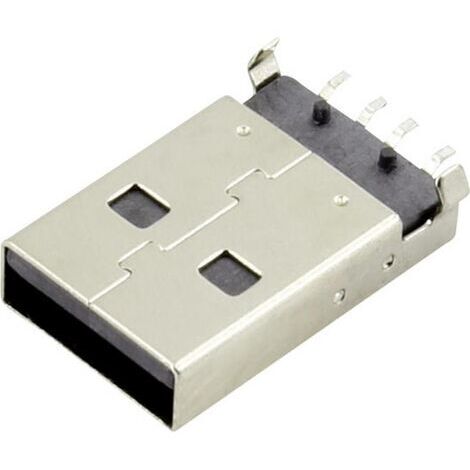 Connfly DS1098-BN0 Mâle USB type A embase mâle horizontale Contenu: 1 pc(s) Y079271
