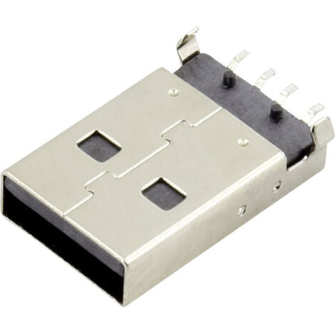 Connfly DS1098-BN0 USB A Stecker SMT-Typ Stecker, Einbau horizontal Inhalt: 1 St.