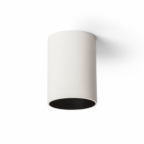 CONNOR spot de plafond cylindrique blanc/noir 230V LED GU10 10W