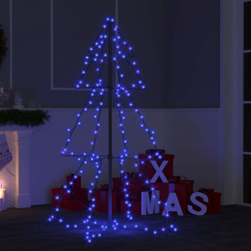 

Cono árbol de Navidad de 160 LED interior y exterior 78x120 cm