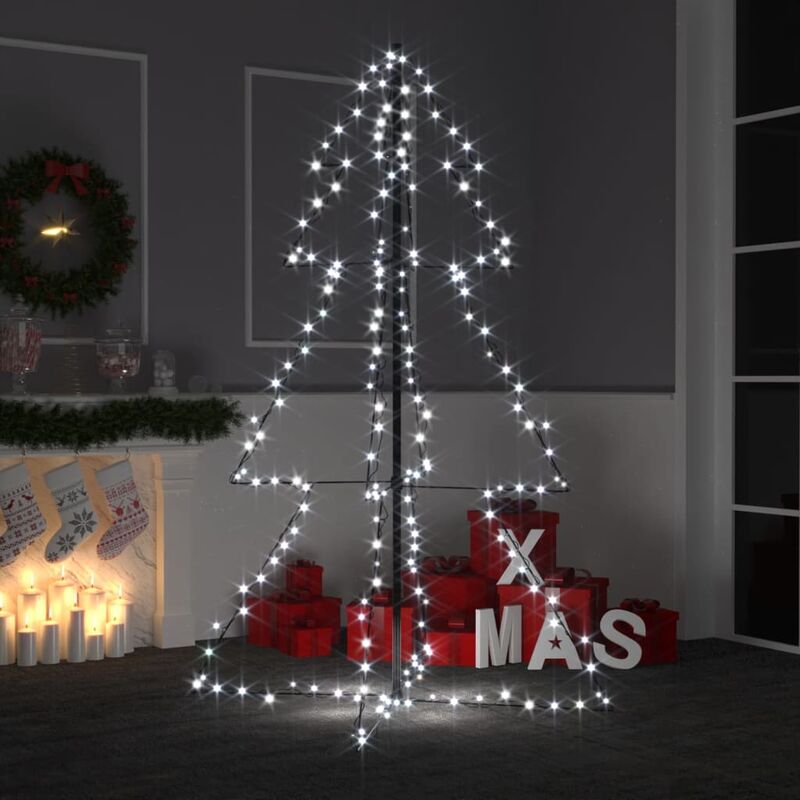 

Cono árbol de Navidad de 200 LED interior y exterior 98x150 cm