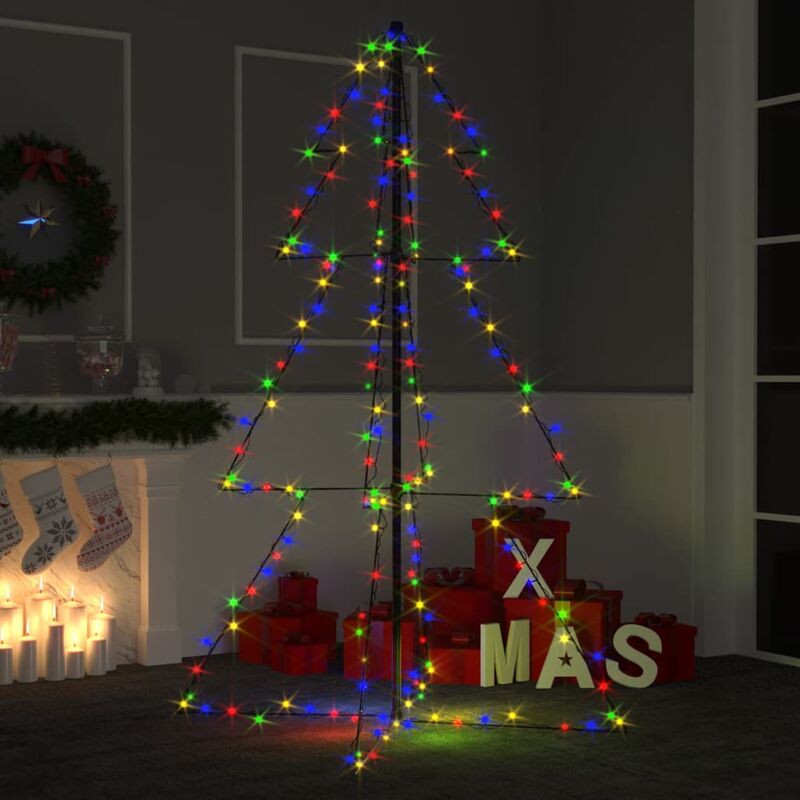 

Cono árbol de Navidad de 200 LED interior y exterior 98x150 cm
