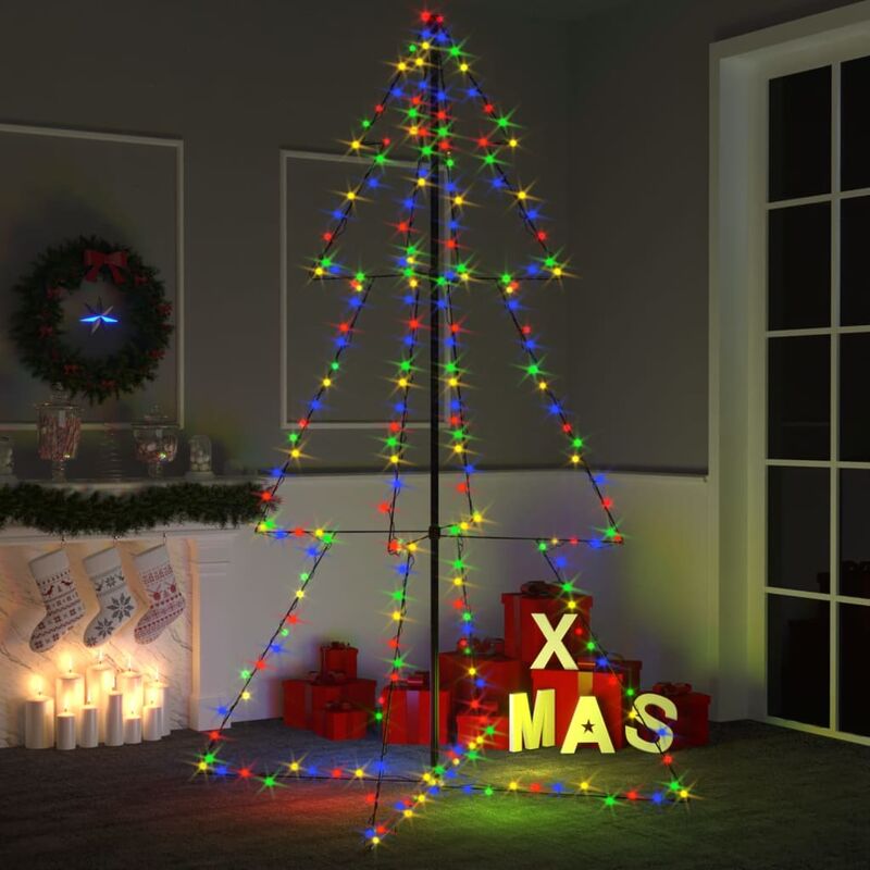

Cono árbol de Navidad de 240 LED interior y exterior 118x180 cm
