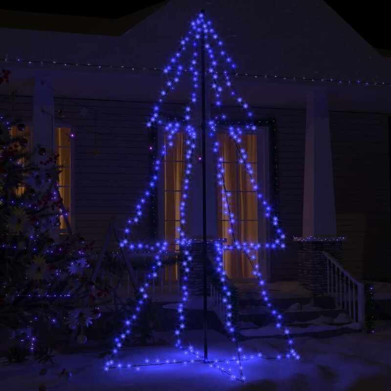 

Cono árbol de Navidad de 300 LED interior y exterior 120x220 cm